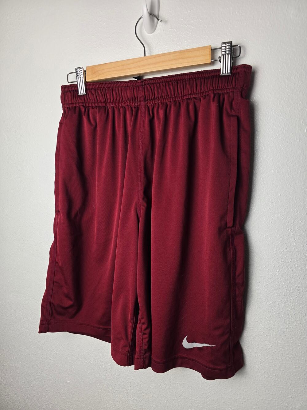 Nike Men's Burgundy/Red Dri Fit Shorts